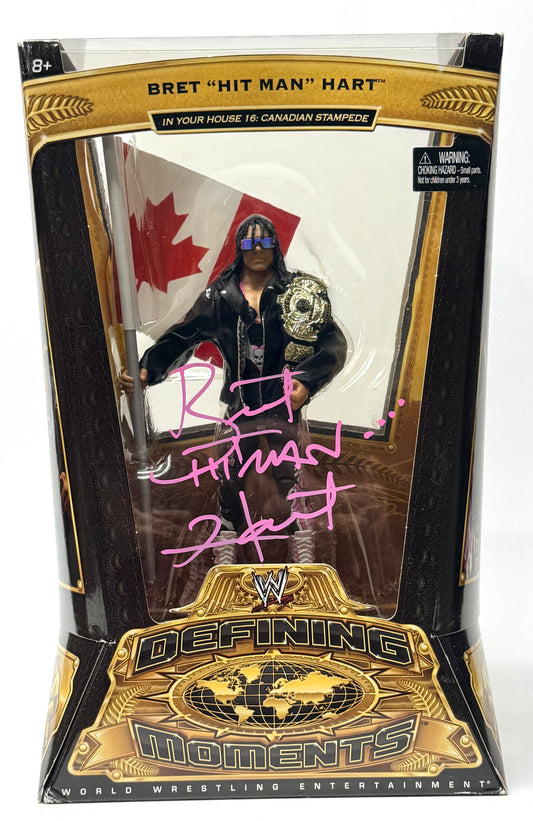 Bret "The Hitman" Hart : Signed