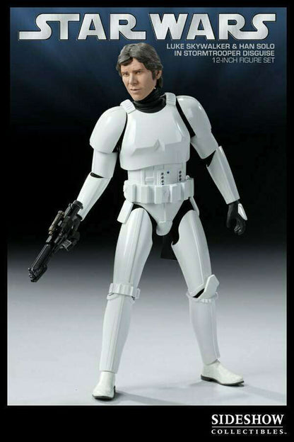 Han Solo & Luke Skywalker in Stormtrooper Disguise