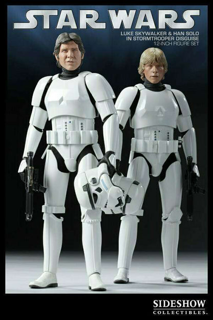 Han Solo & Luke Skywalker in Stormtrooper Disguise