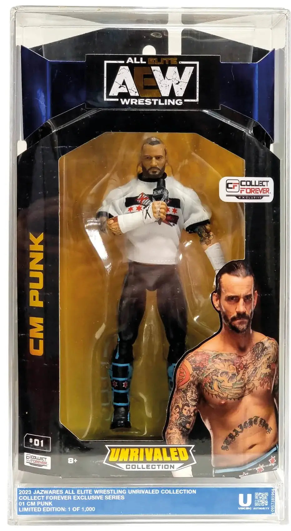 CM Punk : Collect Forever : Limited to 1000 – Bounty Hunter Toys