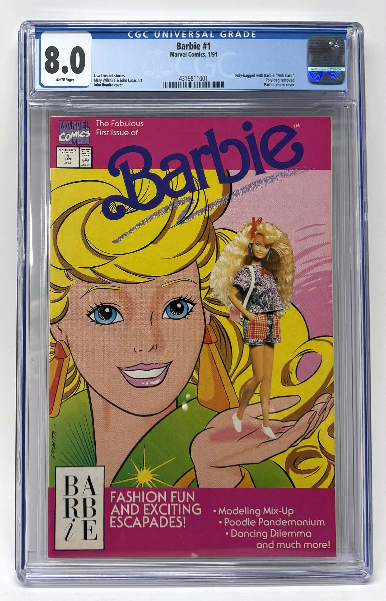 Barbie #1 : CGC 8.0