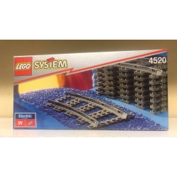 Curved Train Track (4520)